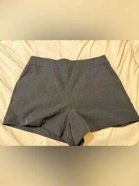 Express Black dress shorts with Branded Waist Label